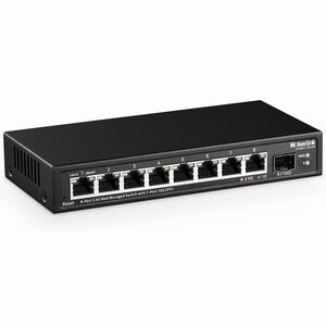 8 Port 2.5 Gigabit Managed Switch with 10G SFP+ Slot, 8 x 2.5G Base-T Ports C...